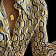 Load image into Gallery viewer, Skipping Stone - 24K gold plated