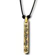 Load image into Gallery viewer, Where You Go I Will Go - sterling silver or bronze pendant