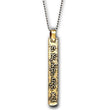 Load image into Gallery viewer, Where You Go I Will Go - sterling silver or bronze pendant