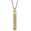 Load image into Gallery viewer, Where You Go I Will Go - sterling silver or bronze pendant