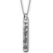 Load image into Gallery viewer, Where You Go I Will Go - sterling silver or bronze pendant