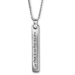 Load image into Gallery viewer, Where You Go I Will Go - sterling silver or bronze pendant