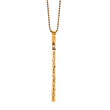 Load image into Gallery viewer, Long Bar Necklace - bronze