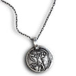 Load image into Gallery viewer, Be Strong. Be Strong. Let us be Strengthened - Silver
