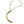 Load image into Gallery viewer, Crescent Moon - Love and Gratitude - 24K gold plated
