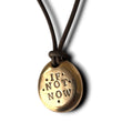 Load image into Gallery viewer, Personalized Signet Pendant - Bronze
