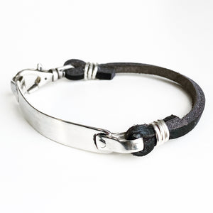 Blank Slate Bracelet - Silver