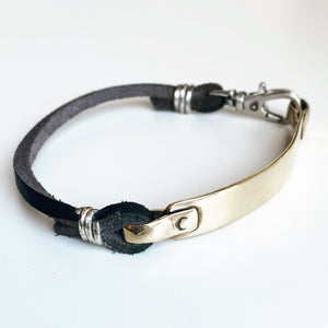 Blank Slate Bracelet - Bronze