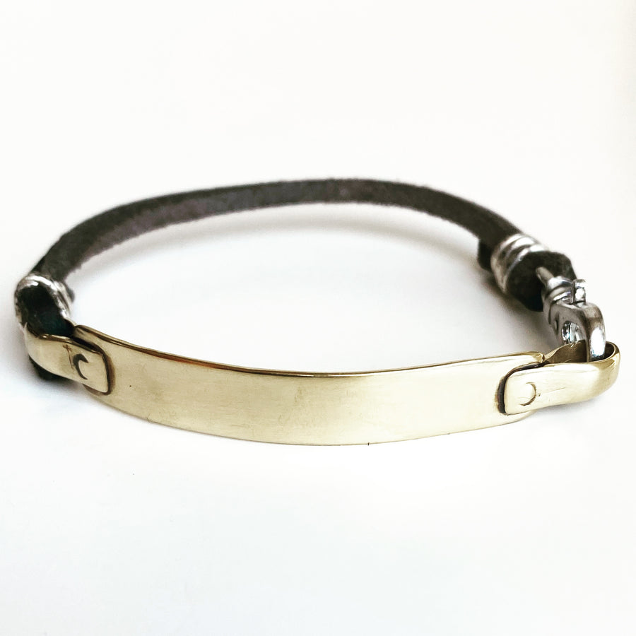 Blank Slate Bracelet - Bronze