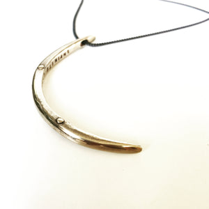 Crescent Moon - Love & Gratitude - Bronze