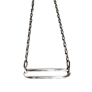 Ellipse Necklace - Silver