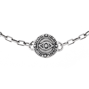 Eye Medallion - heavy link choker