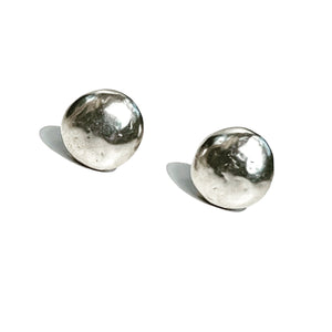 Perfect Pebble Earrings - Silver