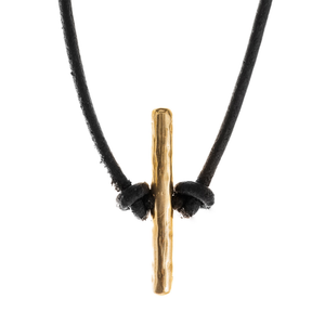 Toggle Necklace - bronze