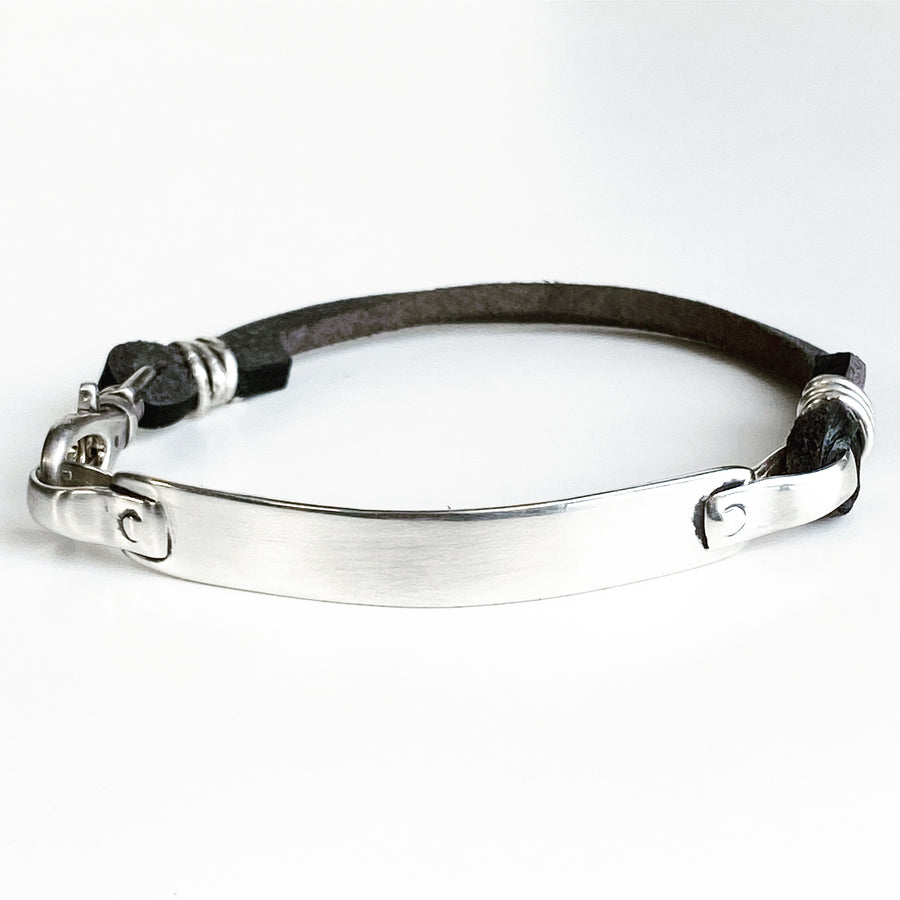 Blank Slate Bracelet - Silver