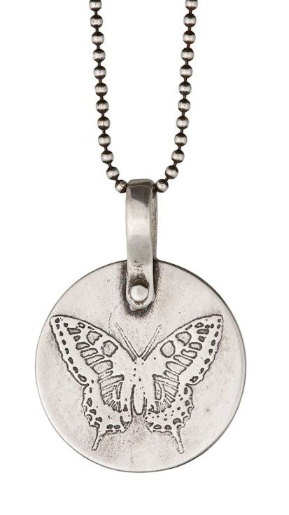 Garden of Faith - Butterfly - silver