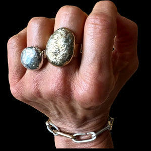 Celestial Stone Ring - Silver